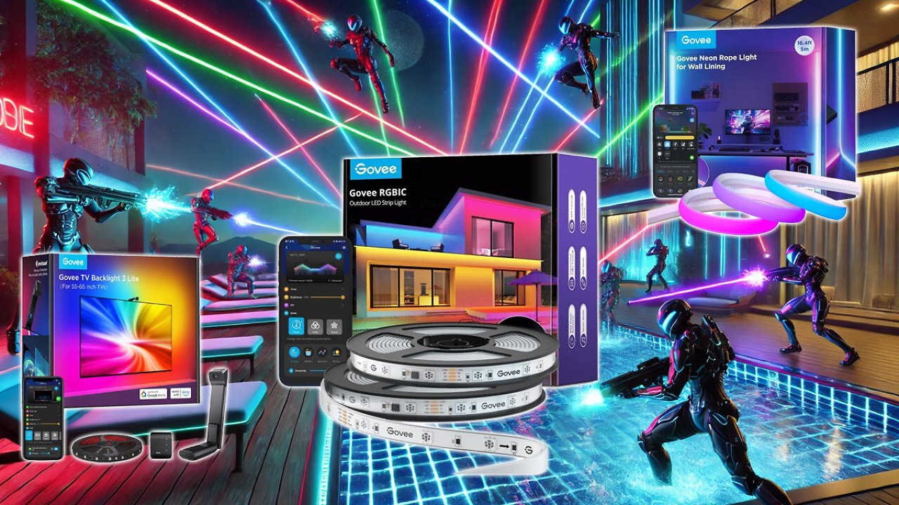 [06/03/2025] Philips-Hue-Rivale Govee: Nie billiger gab Amazon wasserdichten Strip mit Alexa ab (Deal)