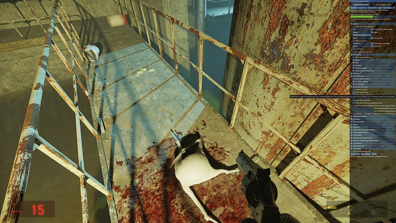 [21/03/2025] Half-Life 2 RTX Demo: Subsurface-Scattering; Texture
