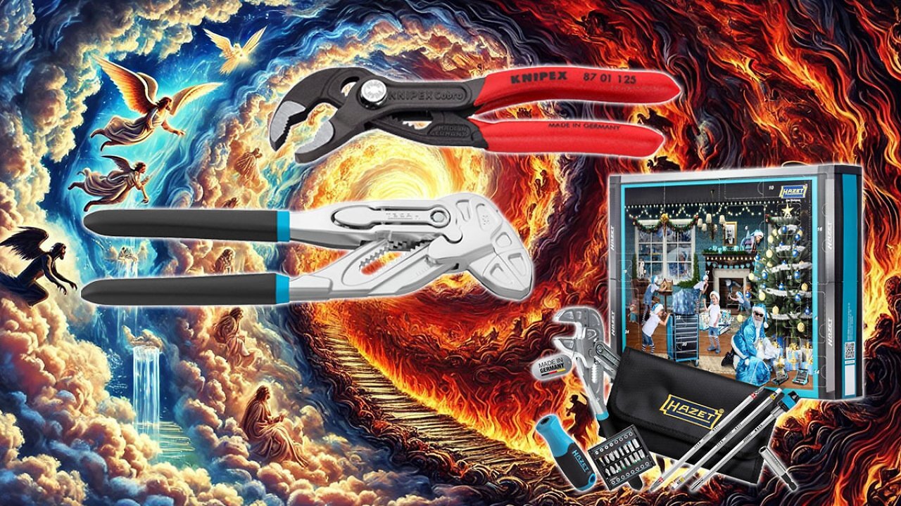 [07/03/2025] Verrückt: Zum Hazet Zangenschlüssel reicht Amazon Bit-Set für 59 Cent, Knipex Cobra im Preisfall (Deal) (1)