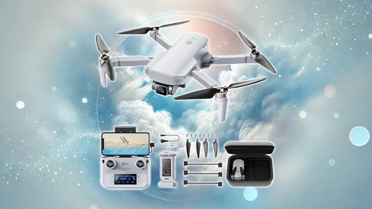 [05/03/2025] Holy Stone HS360E GPS Drohne mit Kamera 4K EIS für Erwachsene, 6KM FPV Bildübertragung, 30 Min. Lange Flugzeit, GPS Folgen, Auto Rückkehr, unter 249g profi Kameradrohne Anfänger,C0 Amazon Angebot