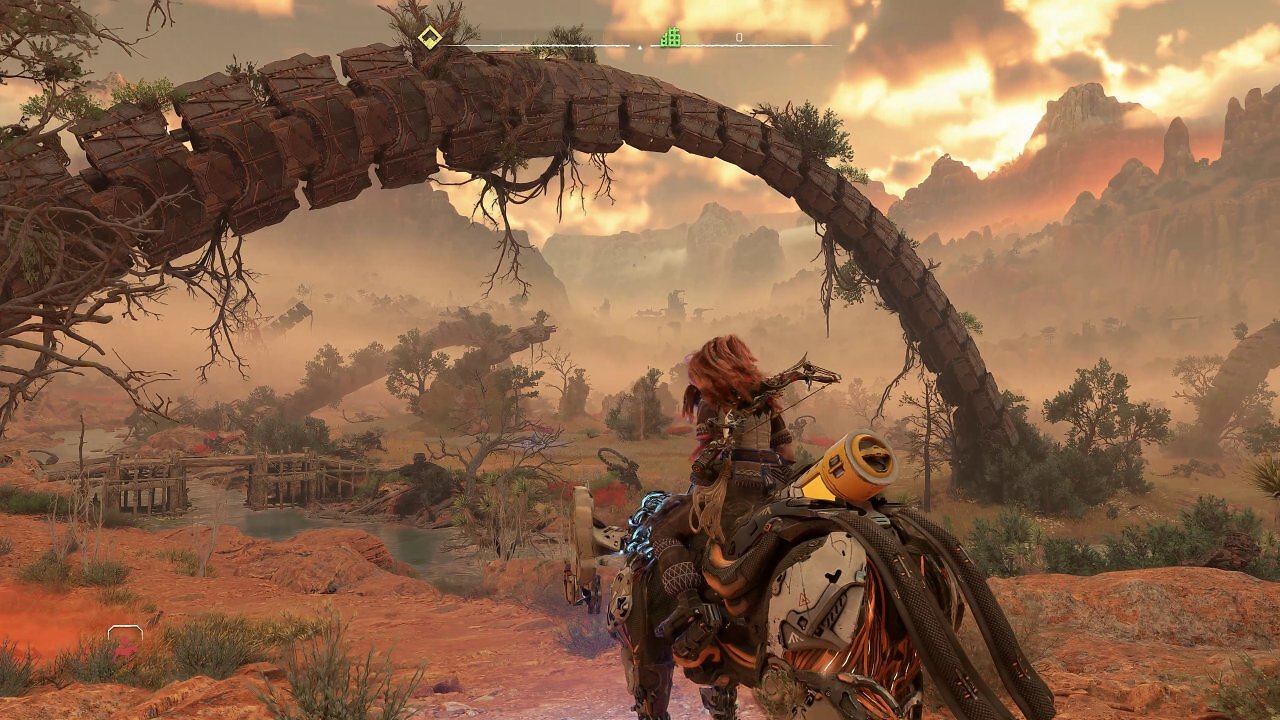 Horizon Forbidden West mit FSR 4 Performance und FG - Generated Frame