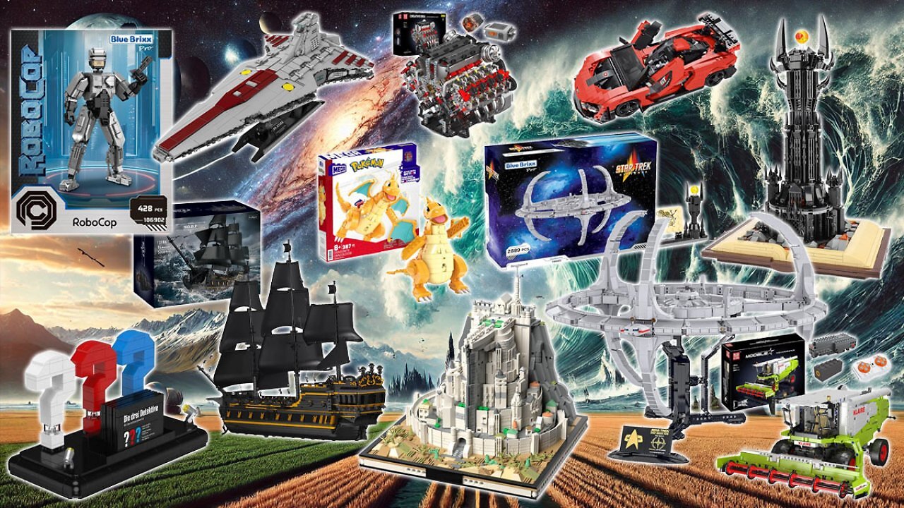 [04/03/2025] Chinas Rabattbreitseite Richtung Lego: Vom Meer, aus Gondor, dem All und vom Acker (Deal)