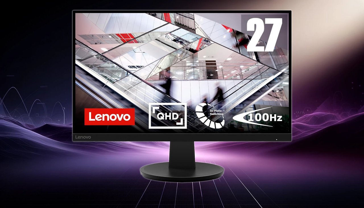 [19/03/2025] Wir tausendfach bestellt: Lenovo 27 Zoll QHD-Monitor (2560 x 1440) für nur 130,99 Euro sichern!