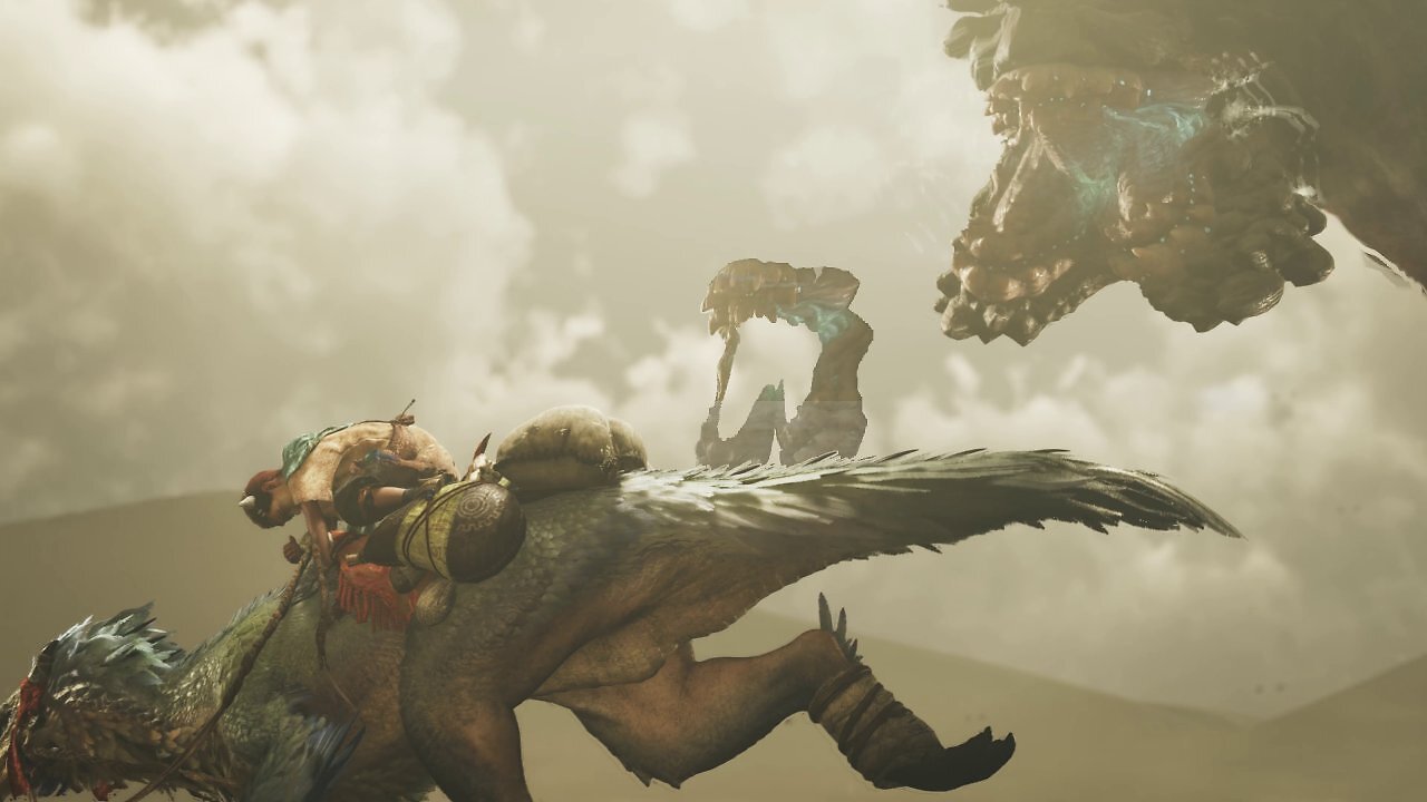 Monster Hunter Wilds - Frame Gen Fail Monster Maul - FSR 3, Generated Frame