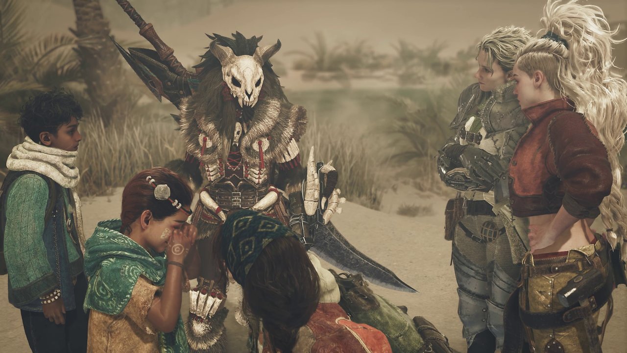 Monster Hunter Wilds - Frame Gen Fail Monster Maul - FSR 4, Generated Frame