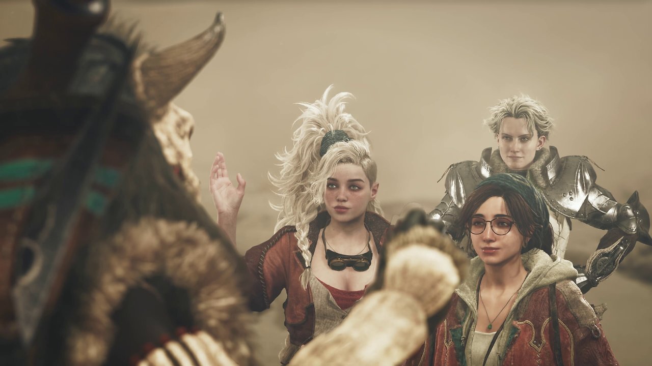 Monster Hunter Wilds - Cutscene, FSR 4 P, FG-Fail - Generated Frame&nbsp;