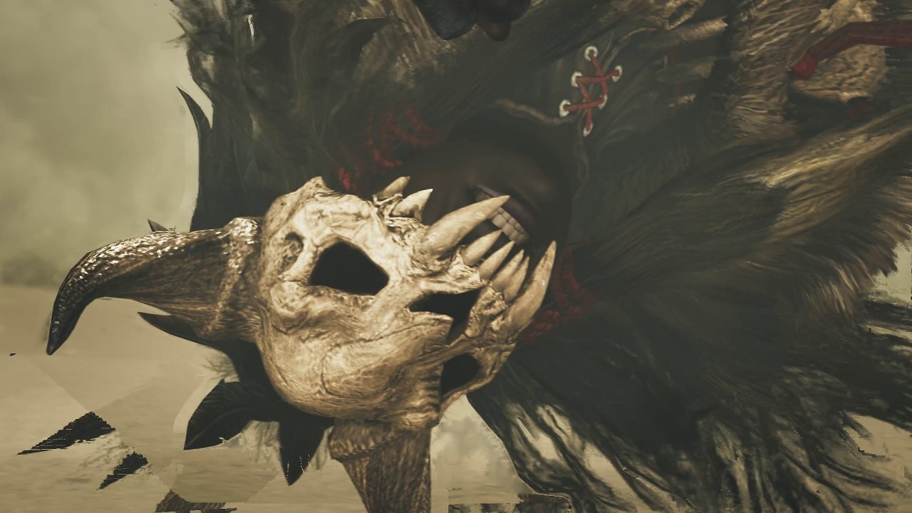 Monster Hunter Wilds - Cutscene, FSR 4 P, FG-Fail, Worst Case - Generated Frame&nbsp;