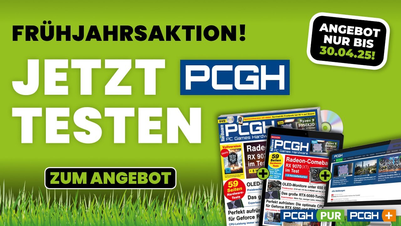 [31/03/2025] 3 Monate PCGH ab 3 Euro: Jetzt Plus und Heft für kurze Zeit testen (2)