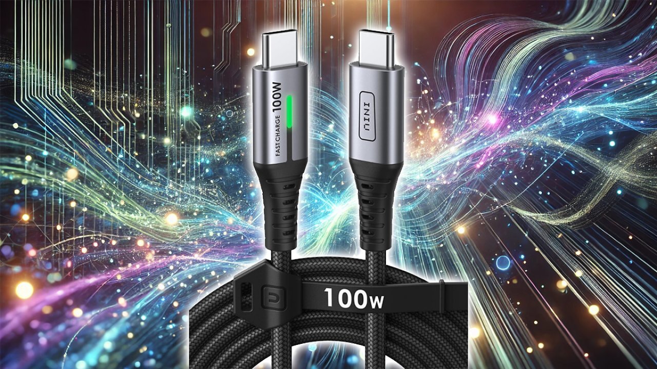 [18/03/2025] INIU USB C Kabel, 100W [2m] PD3.0 Schnellladekabel USB C auf USB C, Nylon Geflochten Ladekabel USB-C Ladegerät für iPhone 16 15 Pro Samsung Galaxy S23 S22 S21 Pixel 7 iPad Pro MacBook Air Tablets usw. Amazon Angebot