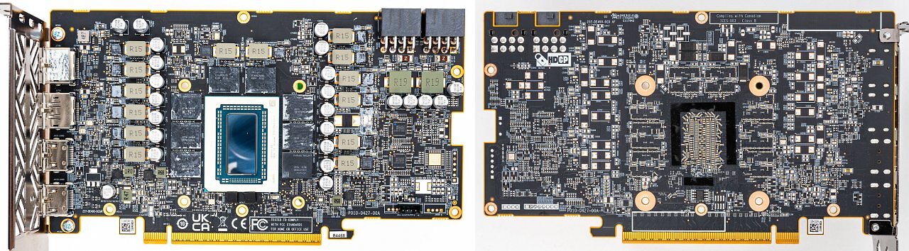 [29/03/2025] PCB der Sapphire RadeonRX 9070 XT Pulse.