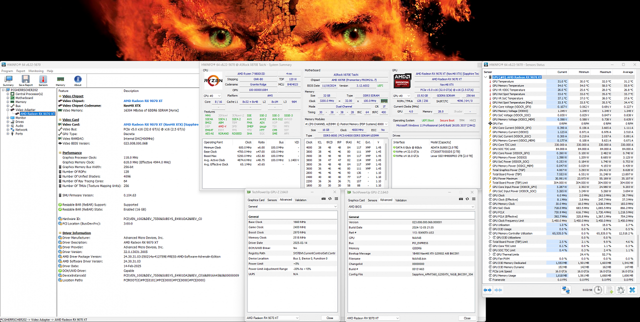 [03/03/2025] Radeon RX 9070 XT Full Spec Overview
