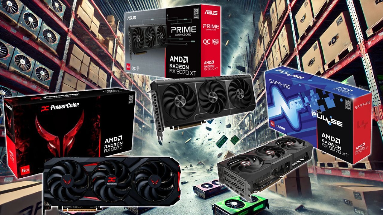 [07/03/2025] Radeon RX 9070 (XT): Die Nachfrage sei hoch, so ein UK-Händler