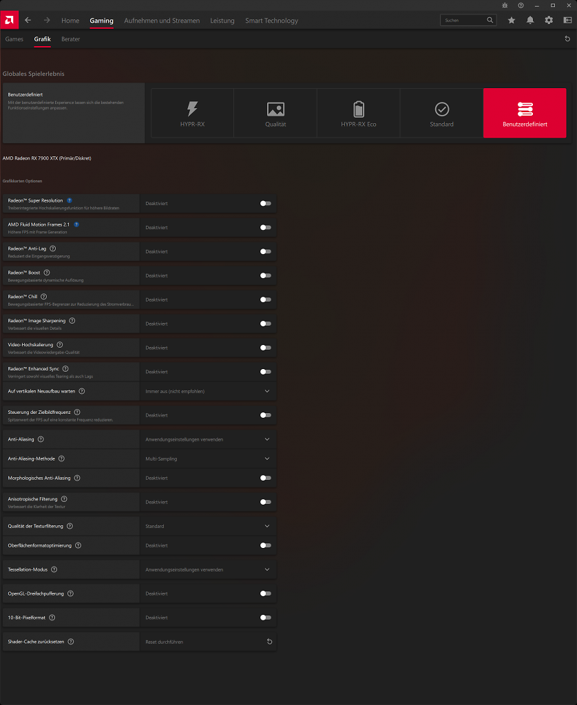 [03/03/2025] Radeon Software @ RDNA 3: AFMF 2.1, aber kein FSR 4