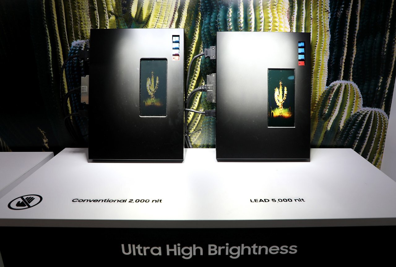 [04/03/2025] Besonders hell: Samsung zeigt OLED-Display mit 5.000 cd/m² - und höherer Effizienz