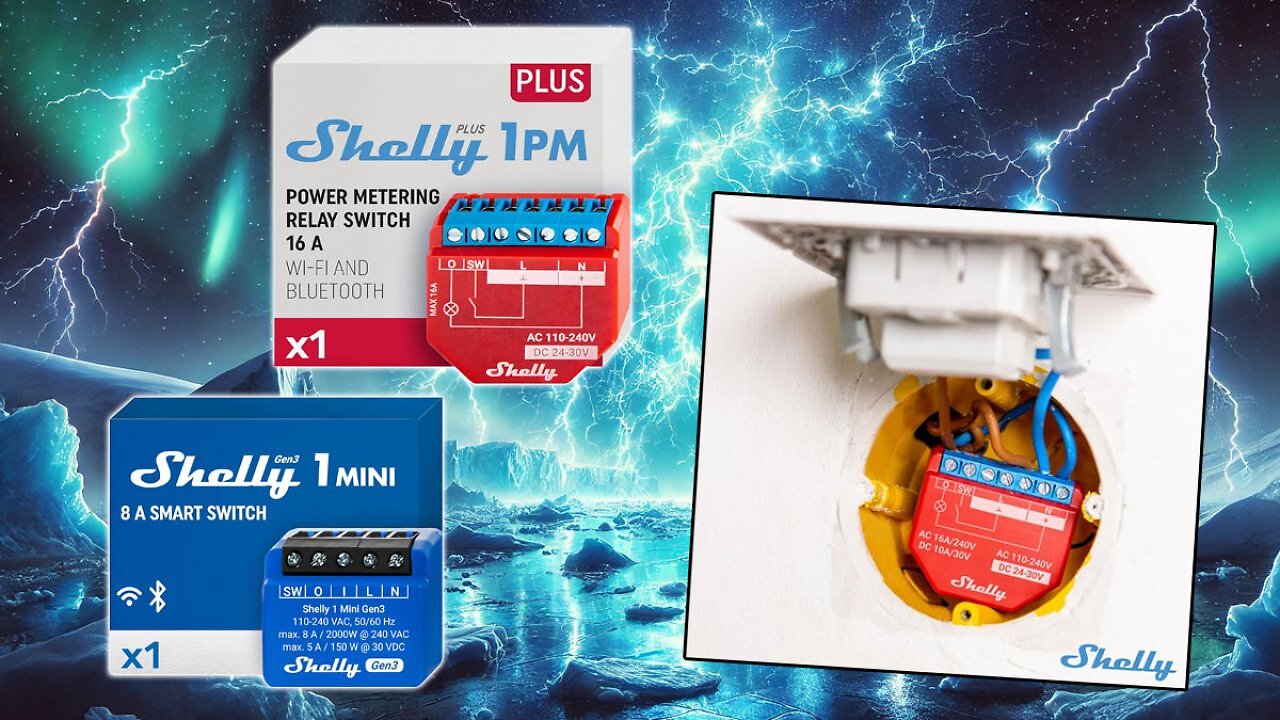[20/03/2025] Amazon-Deal: Vergriffenes Shelly Plus 1PM als smartes Relais mit 16A und Strommessung für Einbau in Stromkreis (1)