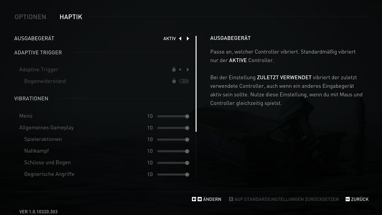 [27/03/2025] The Last of Us Part II - Menü - 02 - Haptik I