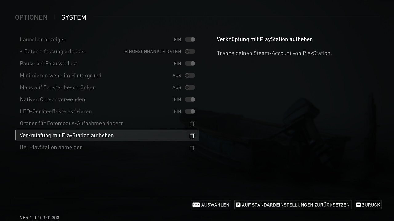 [27/03/2025] The Last of Us Part II - Menü - 11 - System