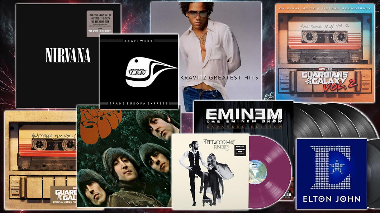 [24/03/2025] Deal / Vinyl ist tot, lang lebe es: Amazon drischt Eminem, Nirvana, Kravitz, Beatles uvm. raus