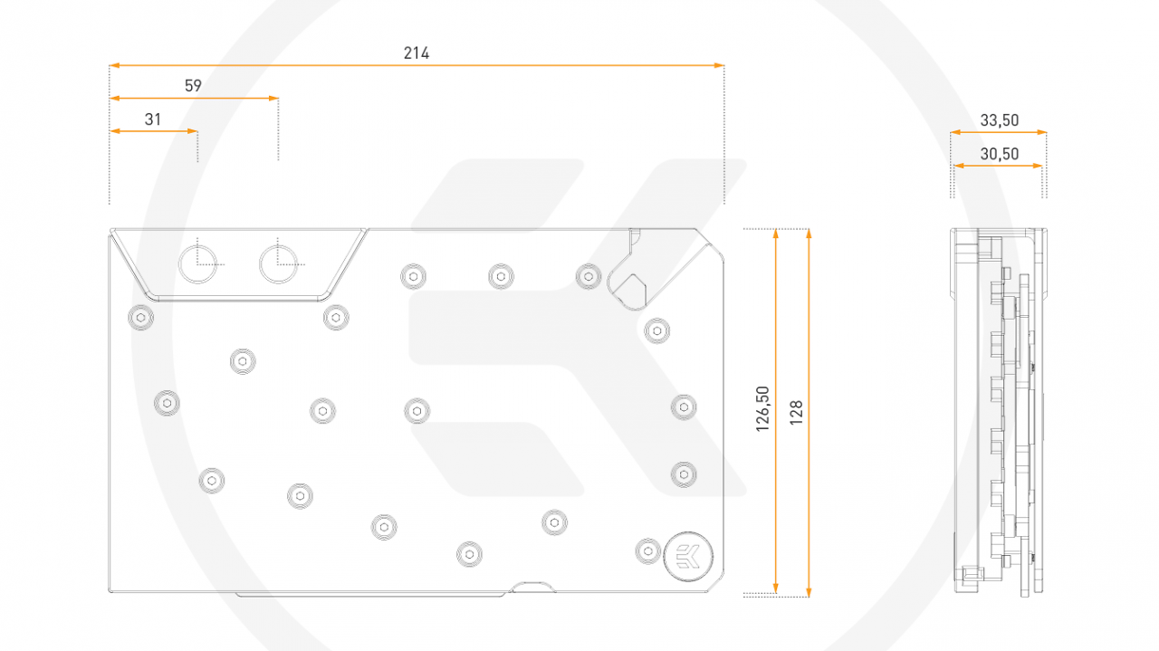 [04/03/2025] EK-Quantum Vector³ FE RTX 5090 - Plexi