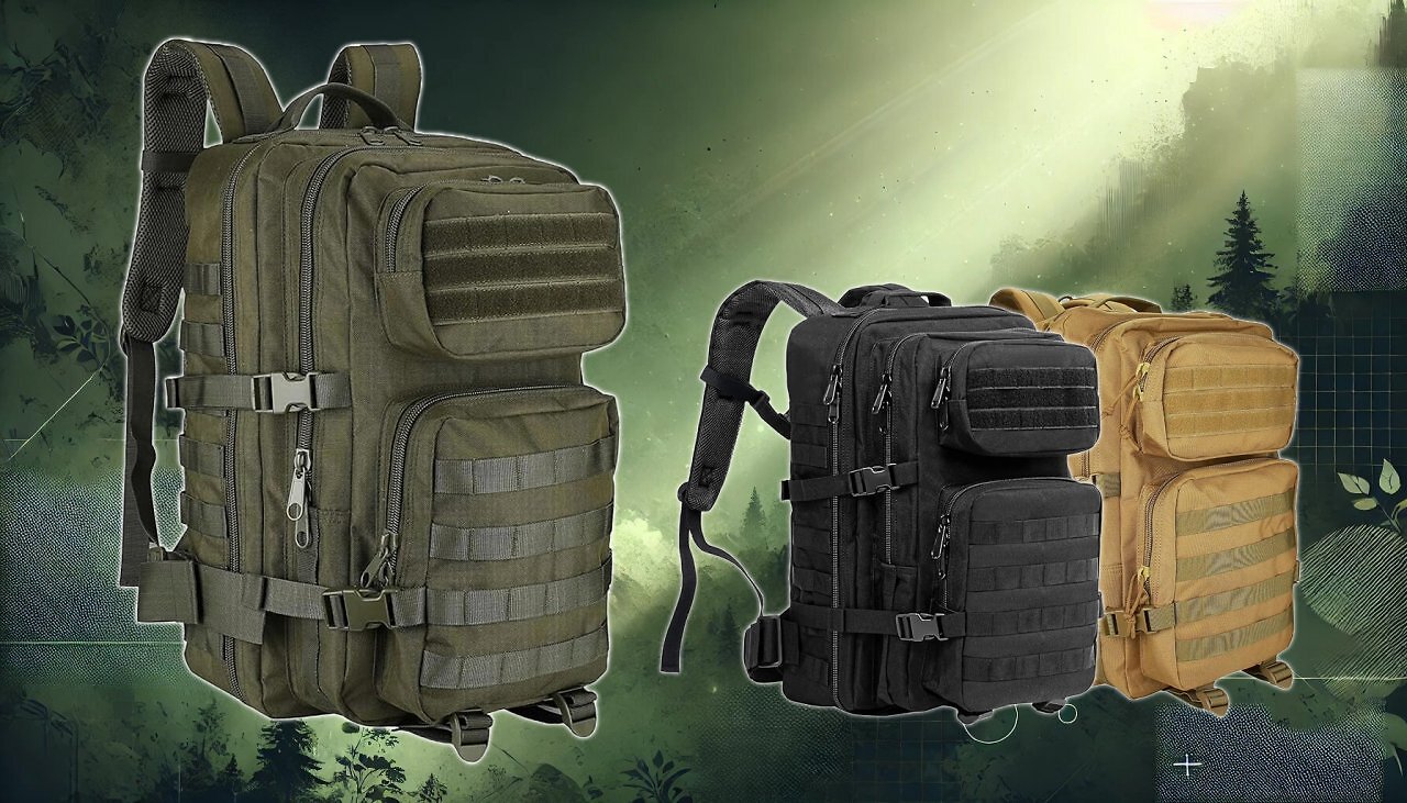 [19/03/2025] Taktischer Rucksack mit Molle-System & 40L Stauraum – jetzt für 33,99 € sichern, solange es geht