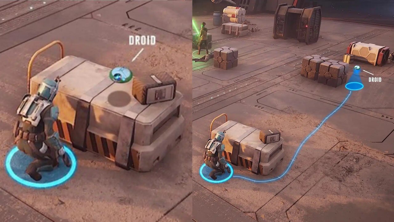 Spielszene aus Star Wars Spiel ähnlich Xcom