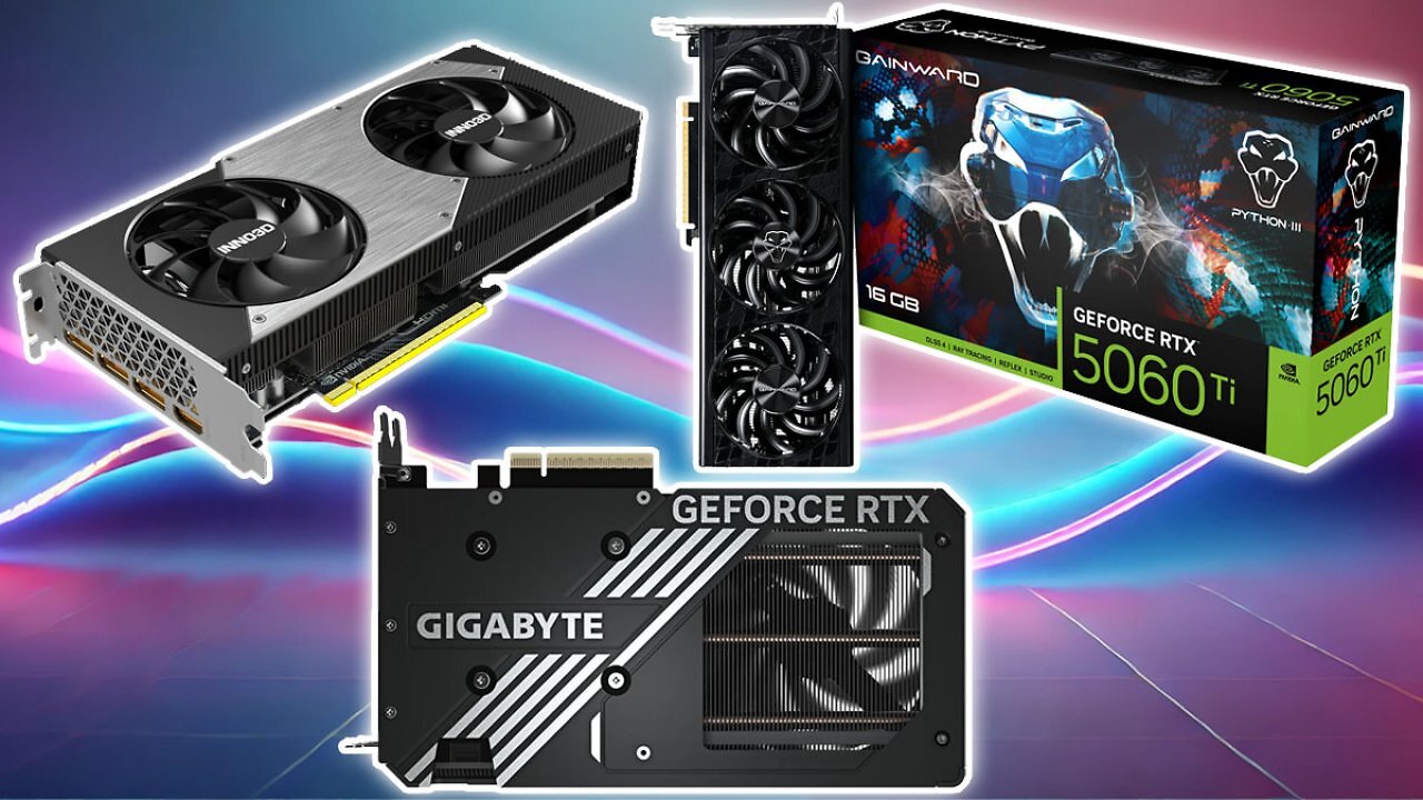 [29/04/2025] Immer mehr Auswahl bei Geforce RTX 5060 Ti 16GB zur Nvidia-UVP - ein Vergleich