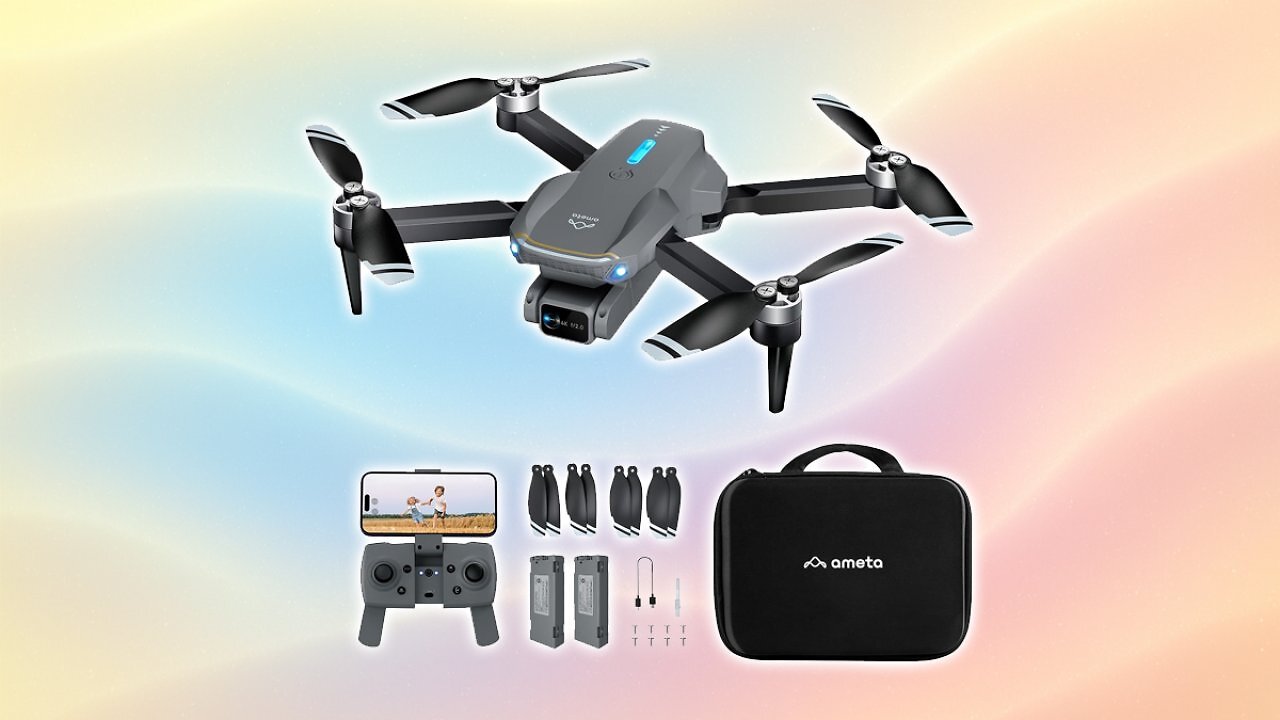 [17/04/2025] Ameta Drohne mit Kamera 4K für Erwachsene, S20 Lite FPV Drone für Anfänger, RC Quadrocopter mit Bürstenloser Motor, 36 min Flugzeit, Höhenhaltung, Kreisflug, Geschenk Spielzeug für Kinder (165 g) Amazon Angebot&nbsp;