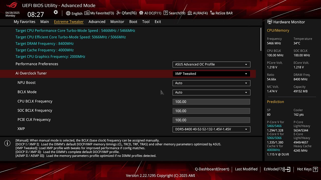 Mithilfe von XMP Tweaked lässt sich nicht nur das XMP des Arbeitsspeichers laden, sondern auch ein kleines, aber feines Timing-Tuning. Damit steigt die Leistung durchaus merklich im CPU-Limit.