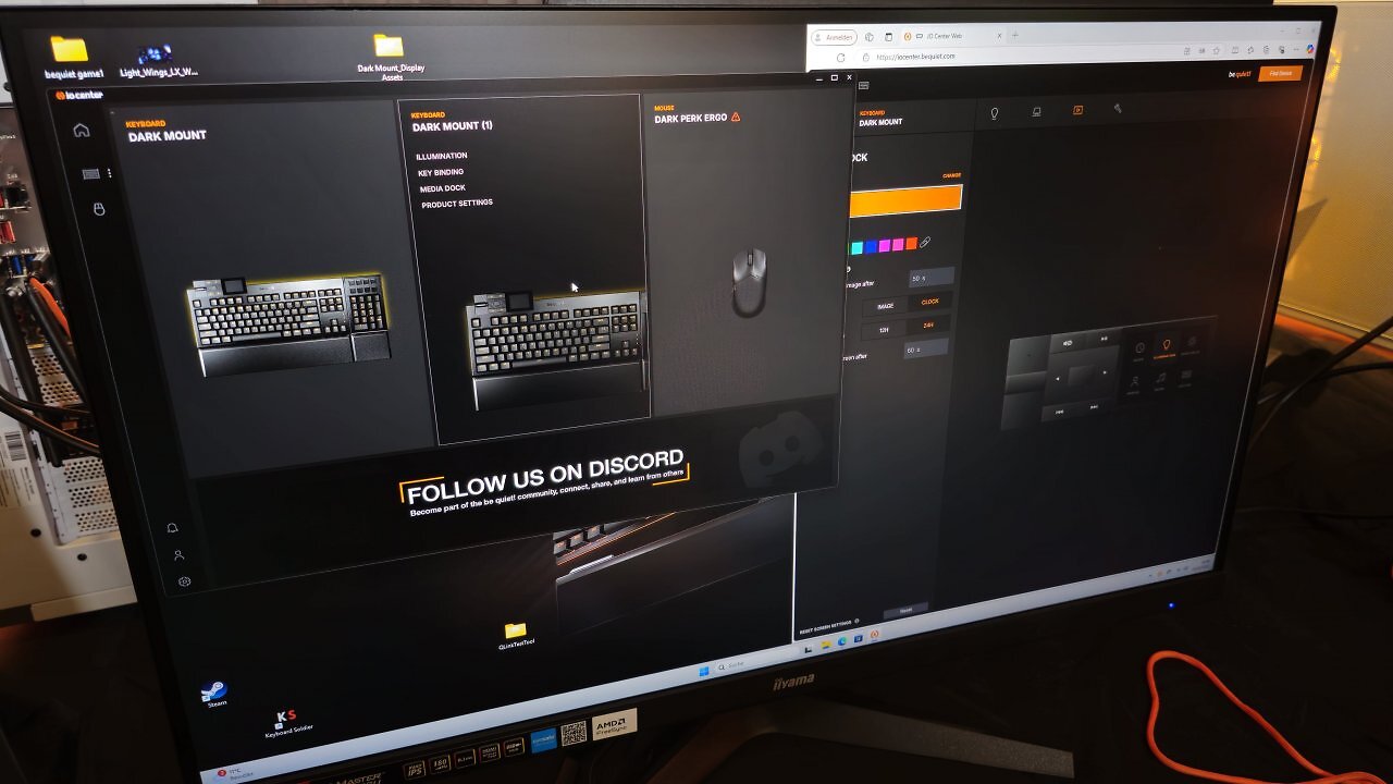 [15/04/2025] Be Quiet setzt mit dem IO Center auf eigene Software, die entweder lokal auf Windows-Systemen installiert oder im Browser genutzt werden kann (um Konfigurationen im Hardware-Profil zu speichern).&nbsp;