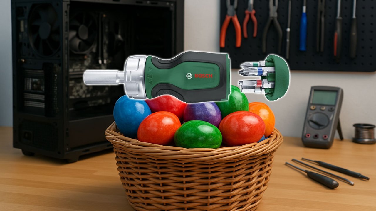 [14/04/2025] Deal / Für Papa an Ostern? Auf 11,69 € fällt Bosch Ratschenschraubendreher Stubby mit 6 Bits