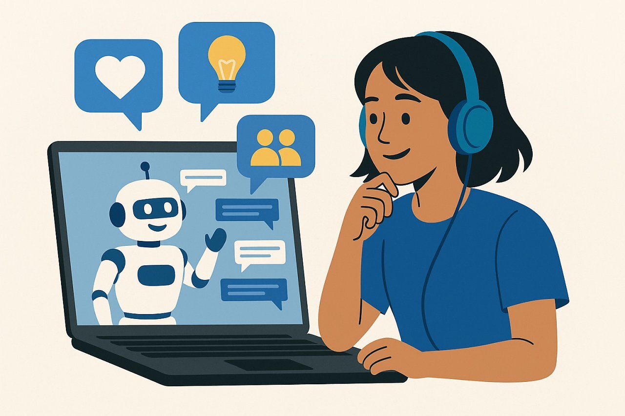 [23/04/2025] KI als Alltagsbegleiter: Viele Angehörige der Generation Z nutzen Chatbots wie Chat GPT nicht nur für Informationen, sondern auch als Freund, Ratgeber oder emotionale Stütze.