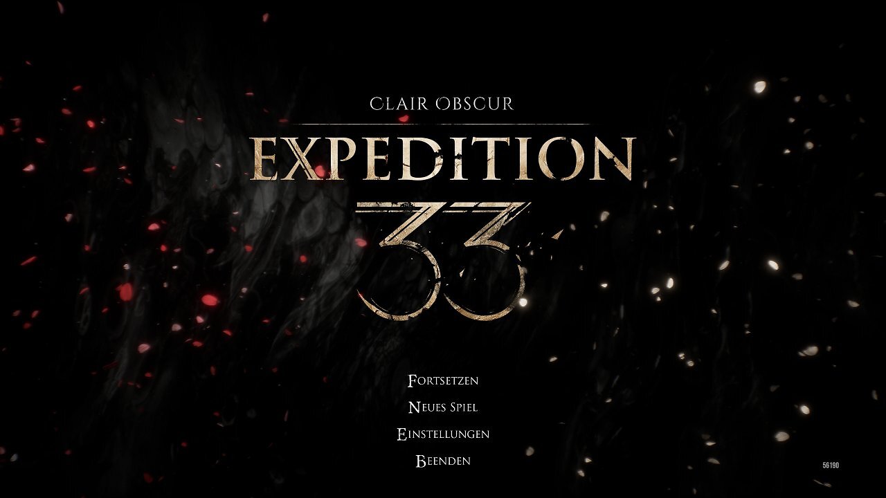 [29/04/2025] Clair Obscur Expedition 33 - Menü - 00 - Hauptmenü (1)