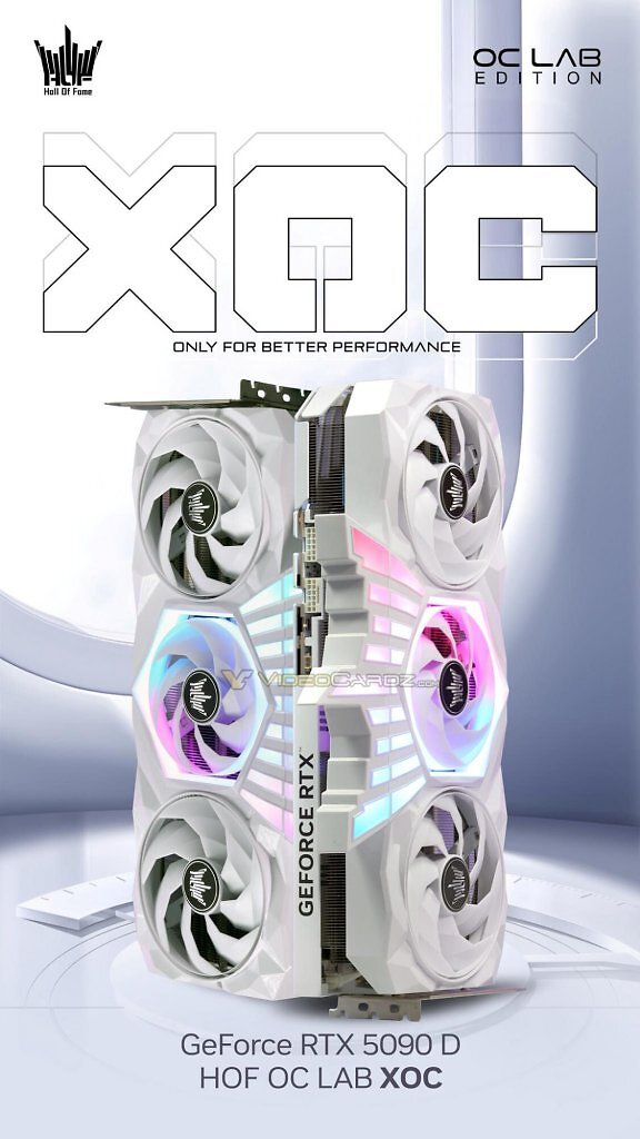 [15/04/2025] Galax Geforce RTX 5090D Hall of Fame