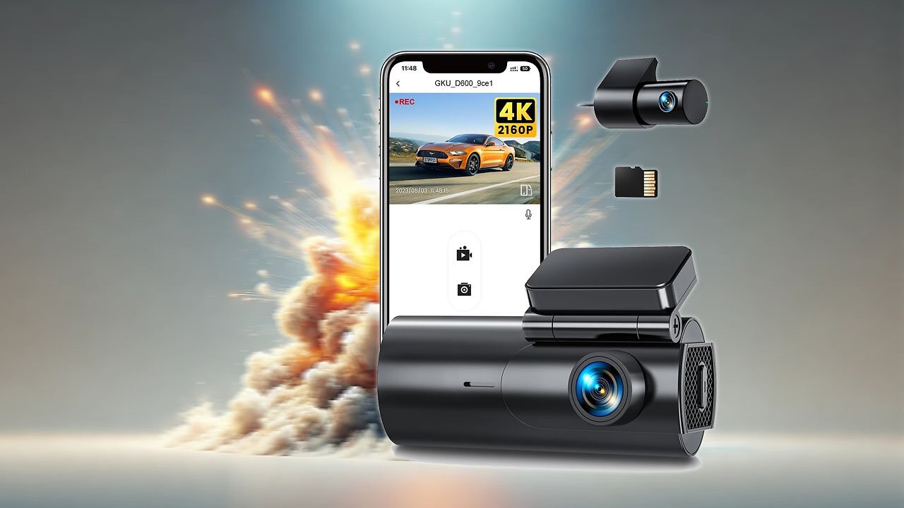 [02/04/2025] GKU Dashcam D600 im Bestpreis-Deal.