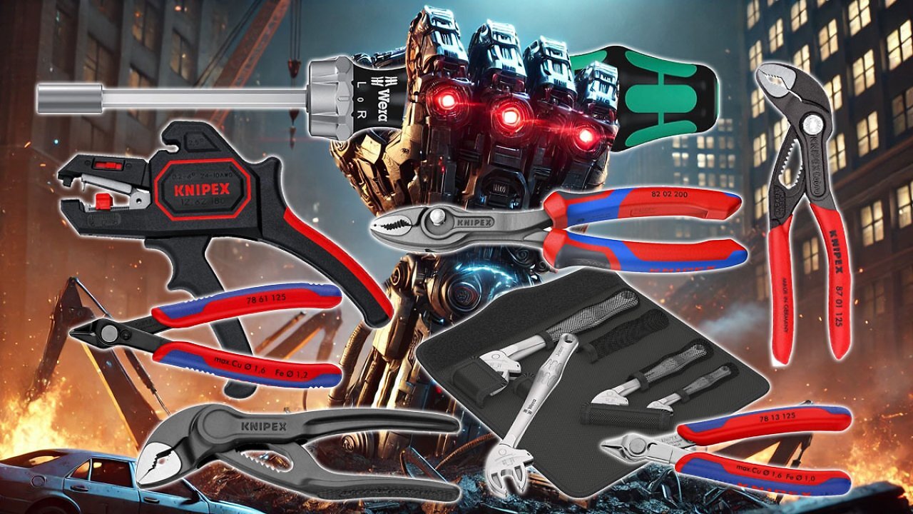 [05/04/2025] Bastler-Deal: Amazon verhaut oft vergriffene Knipex Zangen und Wera Joker Maulschlüssel (1)