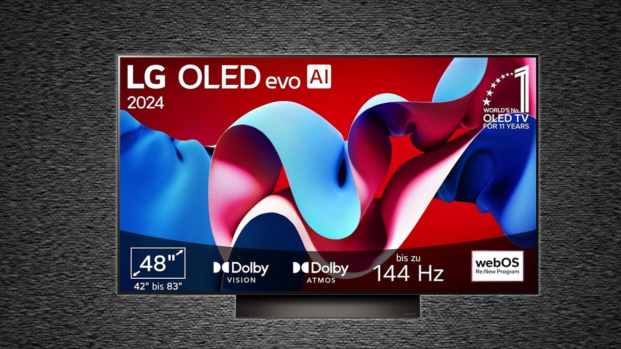 [08/04/2025] LG OLED-TV C47 im Tiefstpreis-Deal.