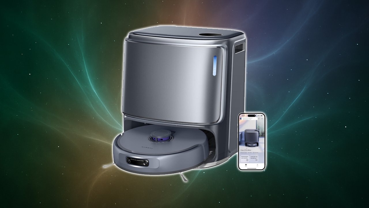 [20/04/2025] NARWAL Freo Z10 Ultra Saugroboter mit Wischfunktion, 18.000 Pa Saugleistung, dynamische Moppausdehnung, Tangle-Free System, intelligente Nass-Trocken-Reinigung, All-in-One-Basisstation Grau z20