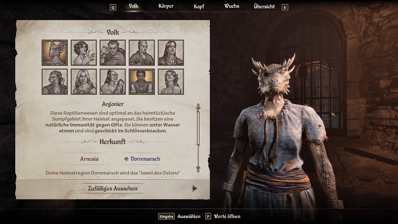[23/04/2025] The Elder Scrolls: Oblivion Remastered - Charakter-Editor