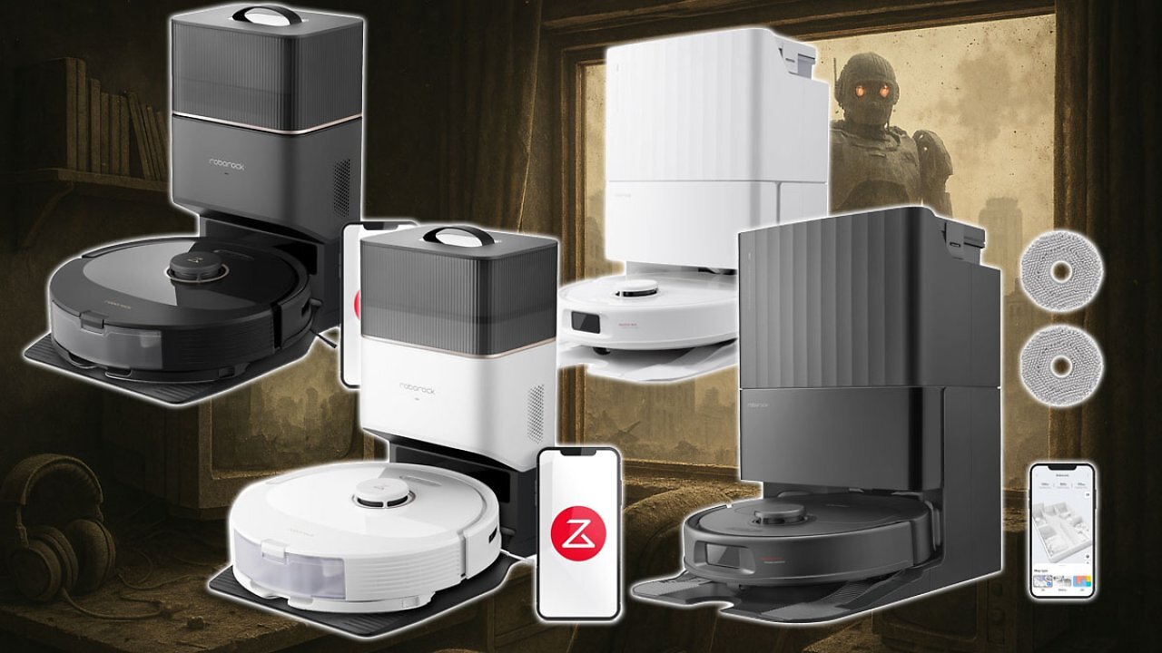 [07/04/2025] Amazon-Deal / Wischt, saugt, bis 89 € billiger als anderswo: Roborock Qrevo S und Q8 Max+ (1)