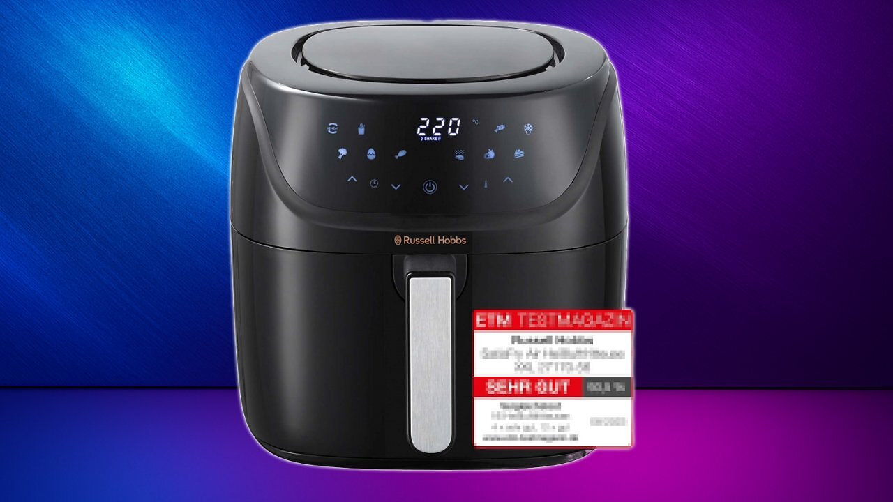 [04/04/2025] Amazon-Wahnsinn: Diese XXL-Fritteuse ging 5.000 Mal über den Tisch – jetzt nur 69,99 €