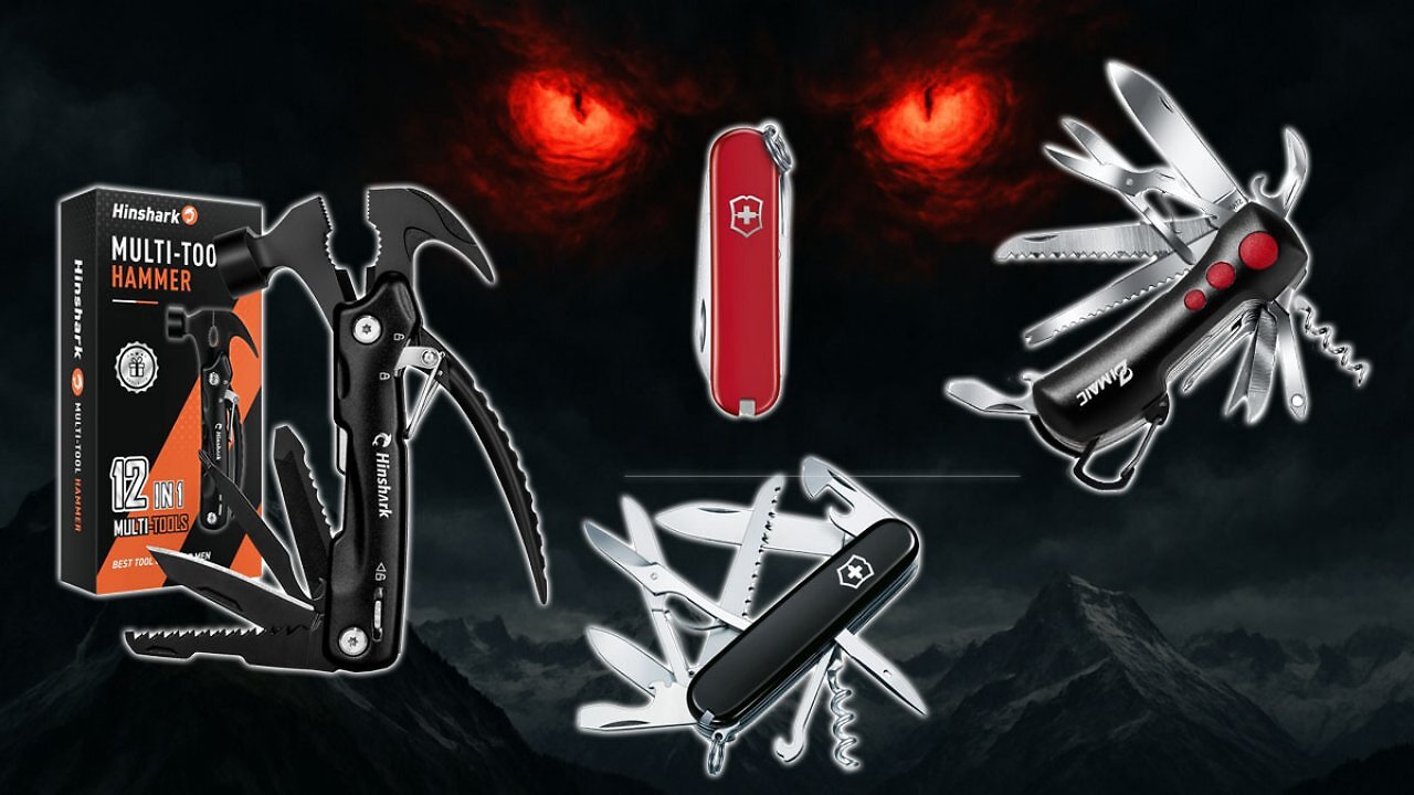 [19/04/2025] Deal / Wer rot sieht, zahlt mehr: Ab 9 € verhökert Amazon Taschenmesser und Multitools