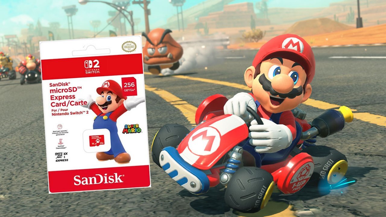 Mario findet sie super: Speicherkarte für Switch 2 jetzt vorbestellbar - Amazon und MediaMarkt schauen noch in die Röhre