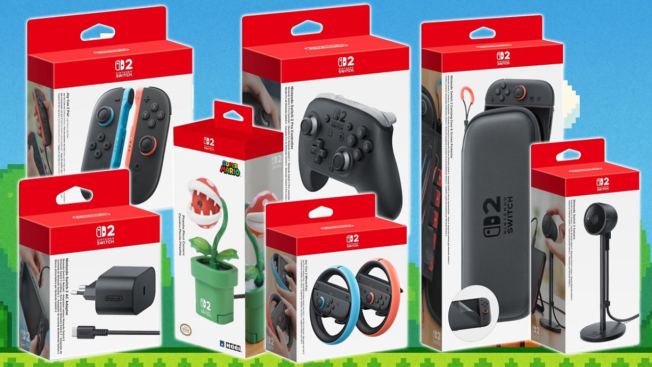[05/04/2025] Deal / Switch 2 vorbestellen? Pro 2 Controller, Tasche, Zubehör ohne Einladung bei Amazon