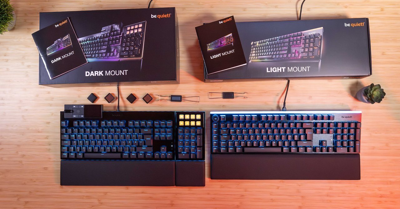 [29/04/2025] Be Quiet Dark Mount und Light Mount im Vergleich: Die Dark Mount setzt auf modulare Features und Displaytasten, während die Light Mount als günstigere Alternative auf ein klassisches Layout setzt.