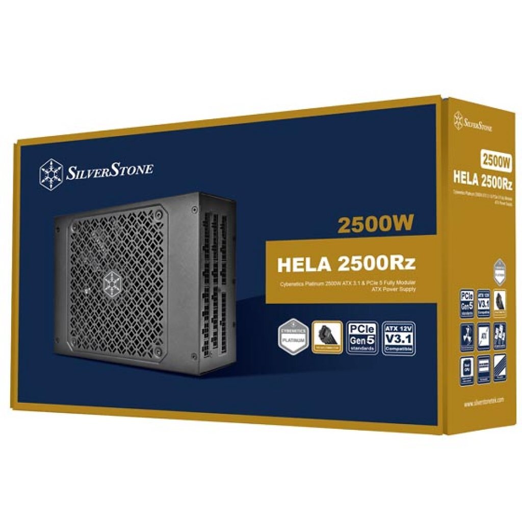 [30/04/2025] Silverstone Hela 2500Rz: Satte 2.500 Watt können vier Nvidia Geforce RTX 5080 versorgen (1)