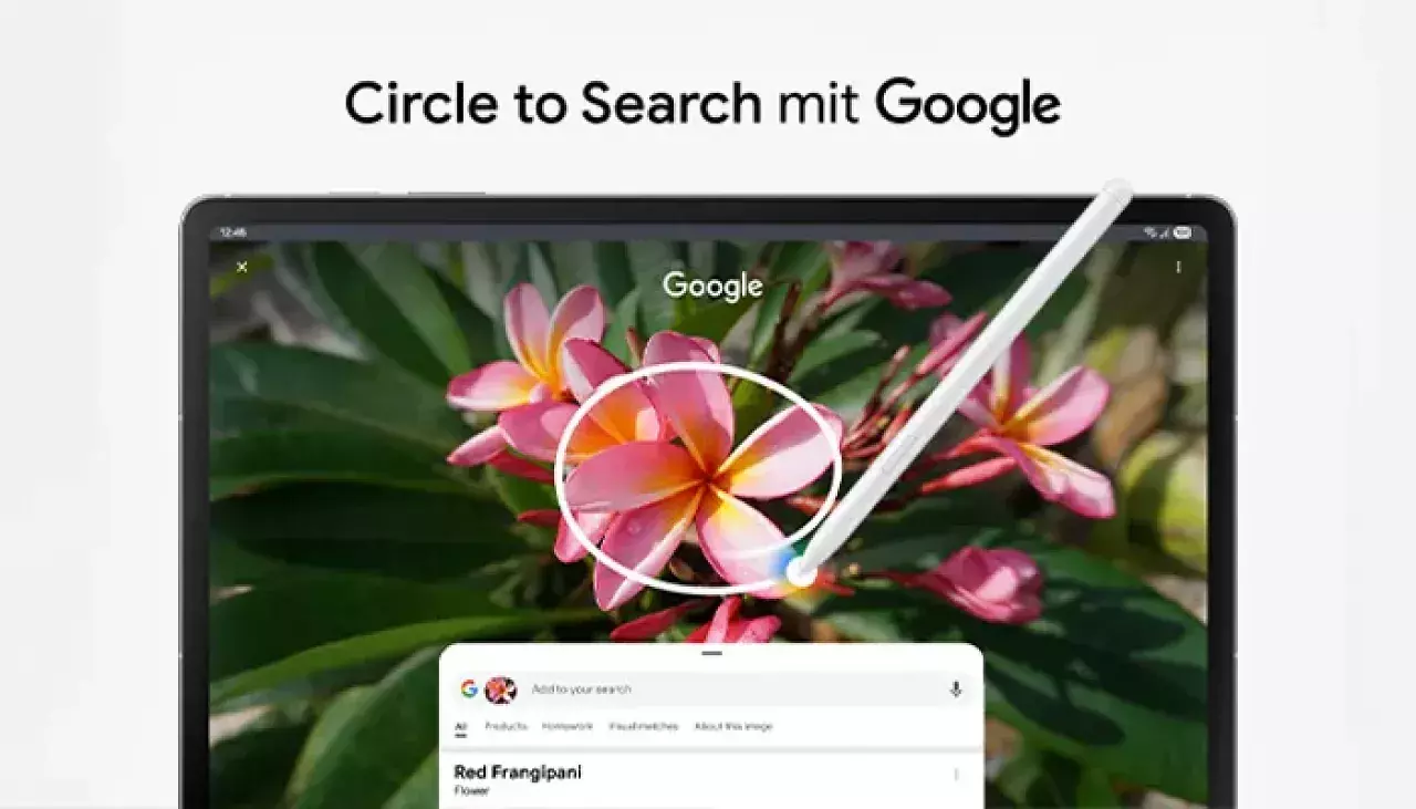 Circle to Search: Schnell finden, was man sucht.