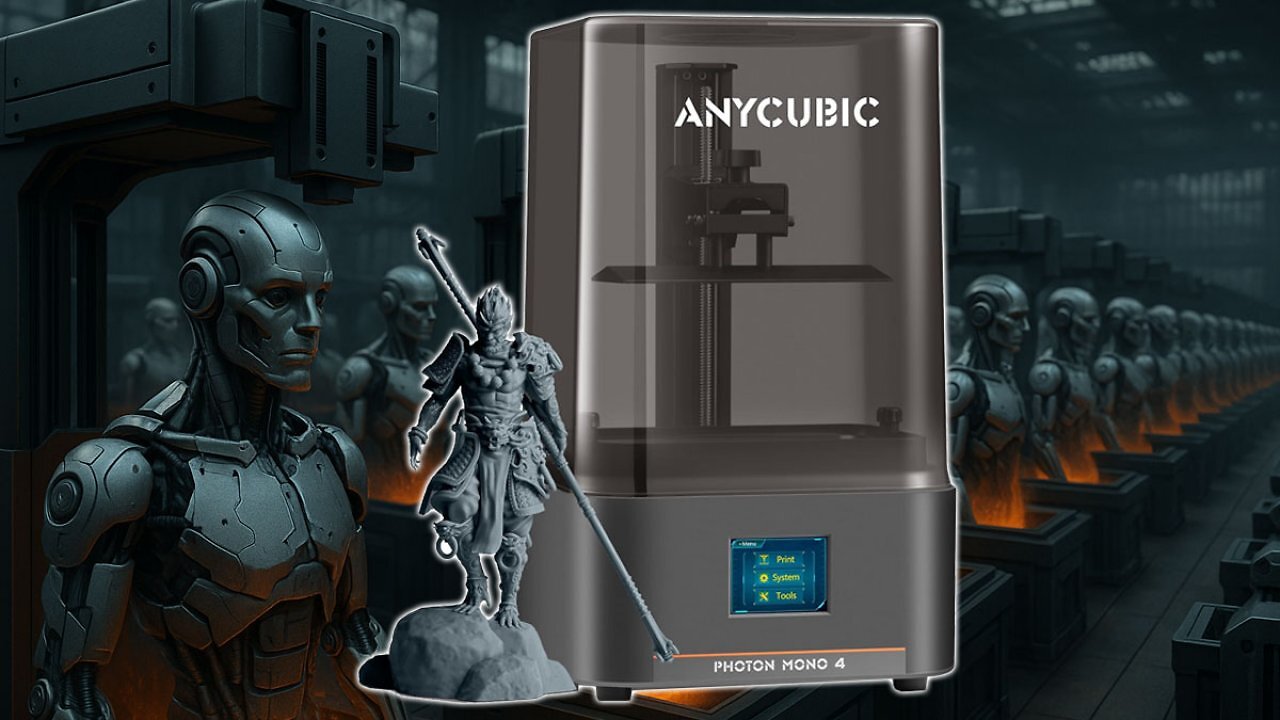[08/05/2025] Sonderbar: Amazon verhökert Anycubic 3D-Drucker befristet für 179 € - kompakte Druckgröße, 7-Zoll-LCD-Maske (1)