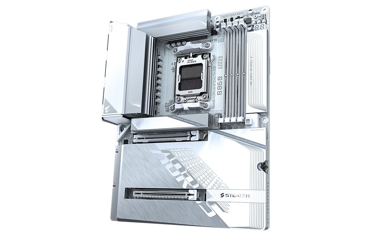Gigabyte B850 Aorus Stealth Ice