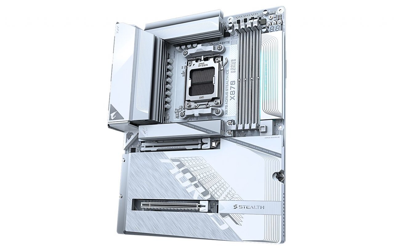 Gigabyte X870 Aorus Stealth Ice