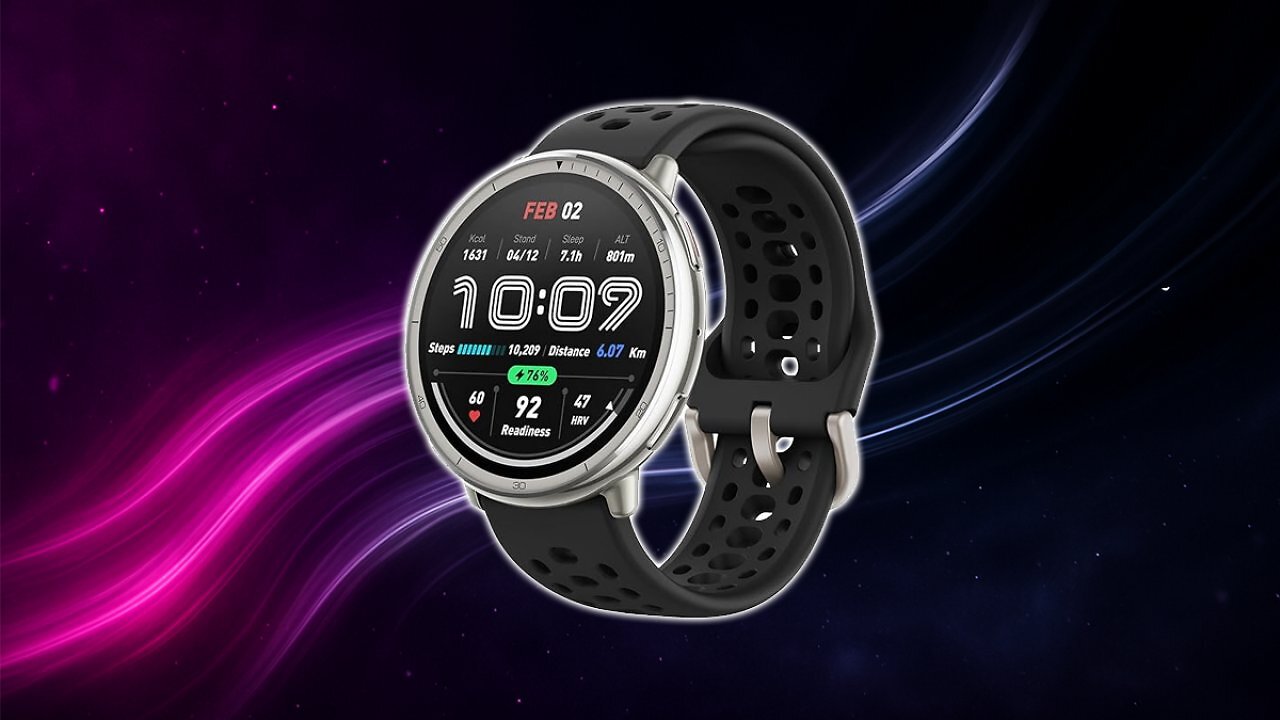 [12/05/2025] Amazfit Active 2 Smart Watch 44mm, AI, Sprachsteuerung, GPS und kostenloses Kartenmaterial, 10 Tage Akku, Fitness Tracker mit 160plus Sportmodi, 5 ATM wasserdicht für Android und iPhone Amazon Angebot